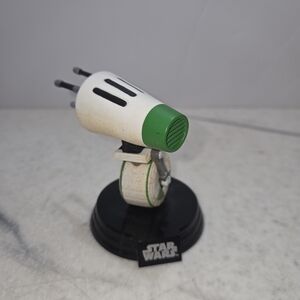 Funko Star Wars White and Green Droid Figurine. No Box